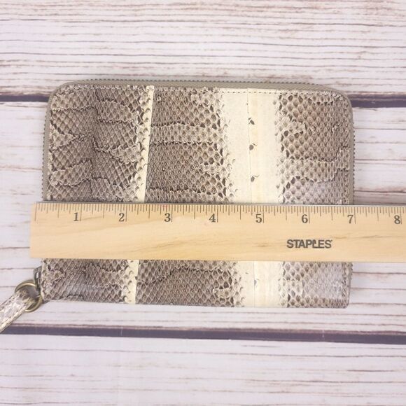 Beirn Snake Skin Wallet Wristlet 